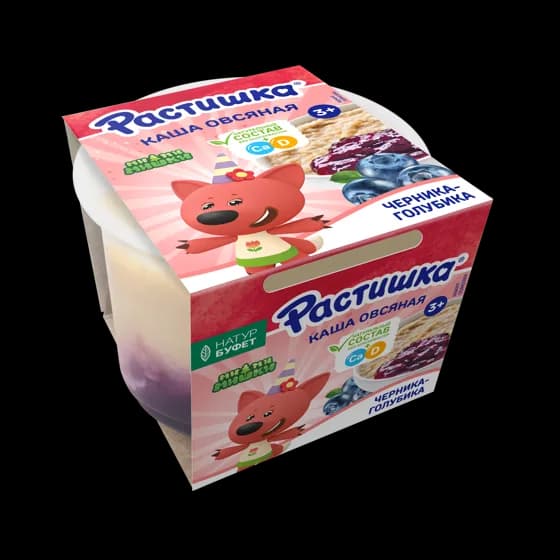 Каша овсяная ЧЕРНИКА-ГОЛУБИКА