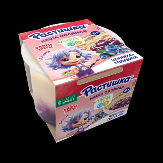Каша овсяная ЧЕРНИКА-ГОЛУБИКА