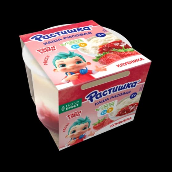 Каша рисовая КЛУБНИКА